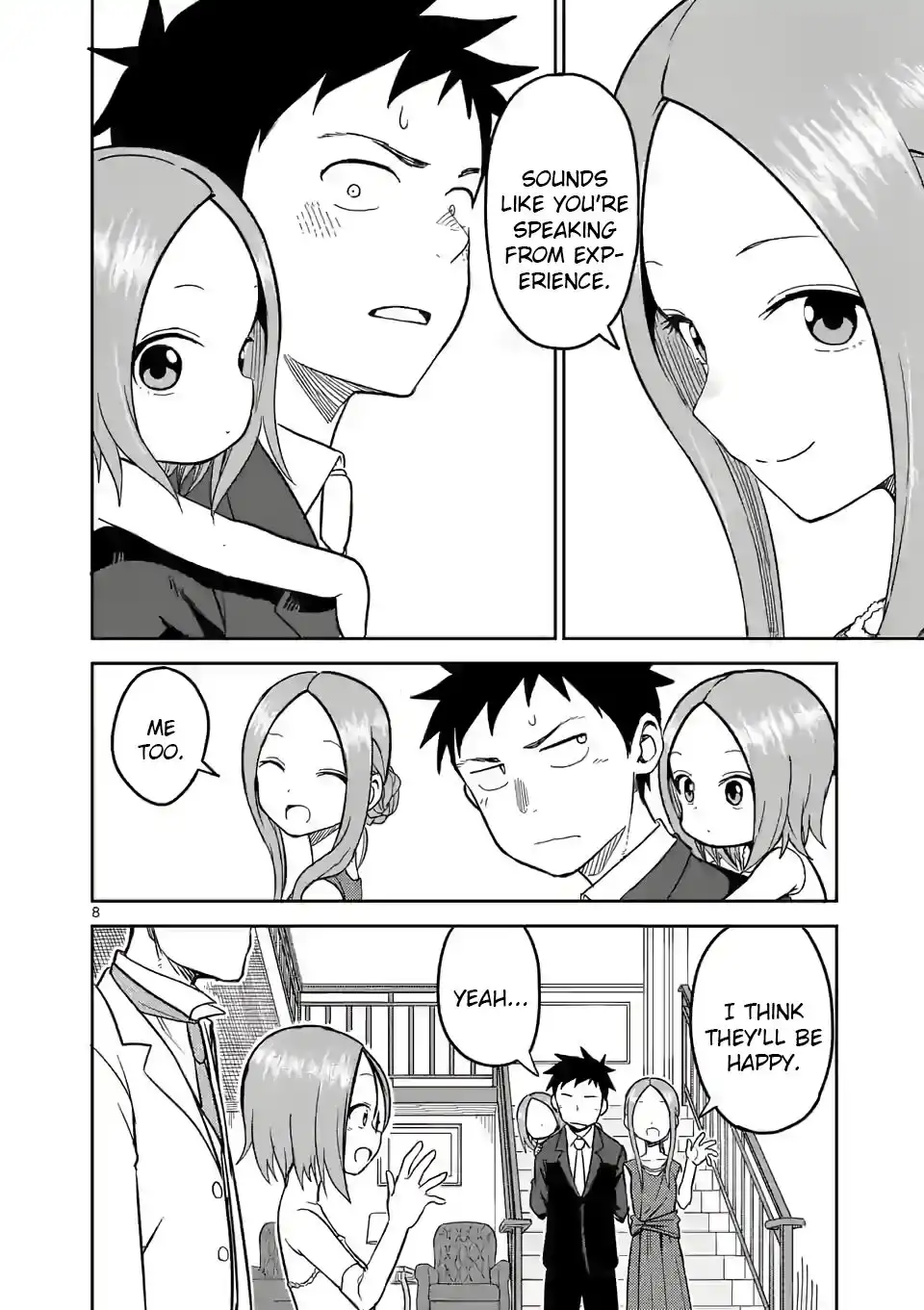 Karakai Jouzu no (Moto) Takagi-san Chapter 140 8